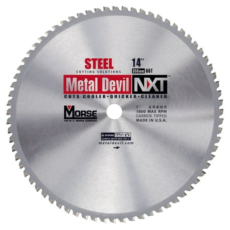 UPC: 0050326101318 | Mk Morse Morse Metal Devil Nxt Circular Saw Blade 14  Steel