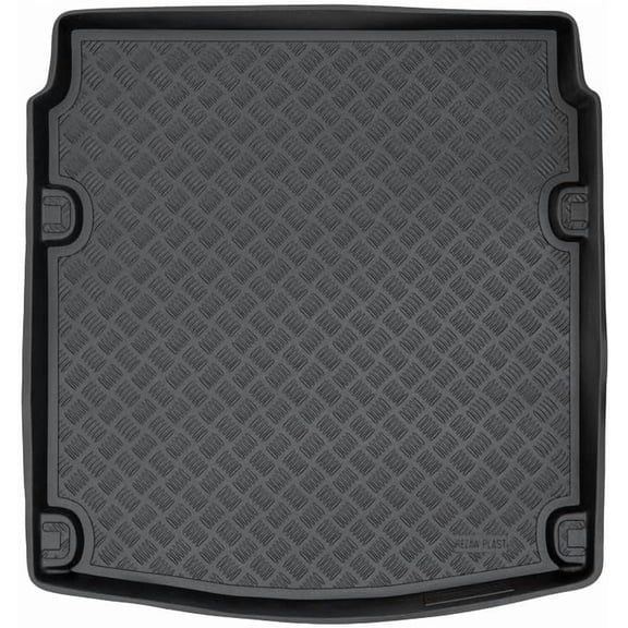 Rezaw-Plast Trunk Mat for Audi A5 Coupe 2008 2009 2010 2011 2012 2013 2014 2015 2016 2017 Custom Fit Cargo Mat PE Odorless Molded No Trimming Black