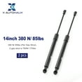 thumbnail image 6 of 2Pcs 14 Inch 85 Lbs/ 380N Black Lift Supports Struts Shocks Gas Spring Universal for RV Car Truck Boat, 6 of 7