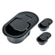 thumbnail image 1 of Piezas de repuesto para mangos reclinables de Metal, 3 uds., para sofá y silla, piezas de repuesto para mangos reclinables de aleación de aluminio de alta resistencia, color negro, 1 of 6