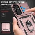 thumbnail image 4 of for Samsung Galaxy A15 5G Case with HD Screen Protector & Slide Camera Cover & Kickstand, Samsung A15 5G Case [Military-Grade] Phone Case for Samsung Galaxy A15 5G (RoseGolden), 4 of 16