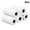 5 rolls White, variant on Stuffygreenus Thermal Printer Paper Colorful Mini Printing Paper Roll and Self-Adhesive Printable Sticker Compatible with P1 Mini Printer PeriPage A6 Series Printers,2.2" (W) x 1"(D) x 230ft