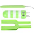 thumbnail image 4 of Spool Knitter, Fine Workmanship Saving Time Mini Knitting Loom Practical With Awl Pompon Maker Spool Knitter For Weaving Round Belts For Hand-made DIY Lovers, 4 of 8