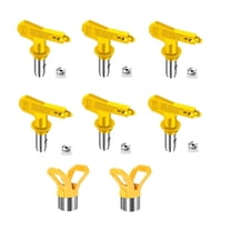 Airless Paint Nozzles Set,Reversible Tips Sprayer Nozzle Spraying Parts