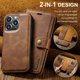 thumbnail image 4 of For iPhone 15 14Pro Max 13 12 11 Pro Max Plus XS X XR Deluxe removable magnetic wallet flip cover cell phone leather case, 4 of 5