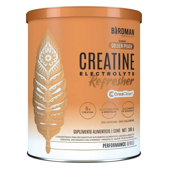 Suplemento Alimenticio Birdman Creatine Refresher Golden Peach 300gr
