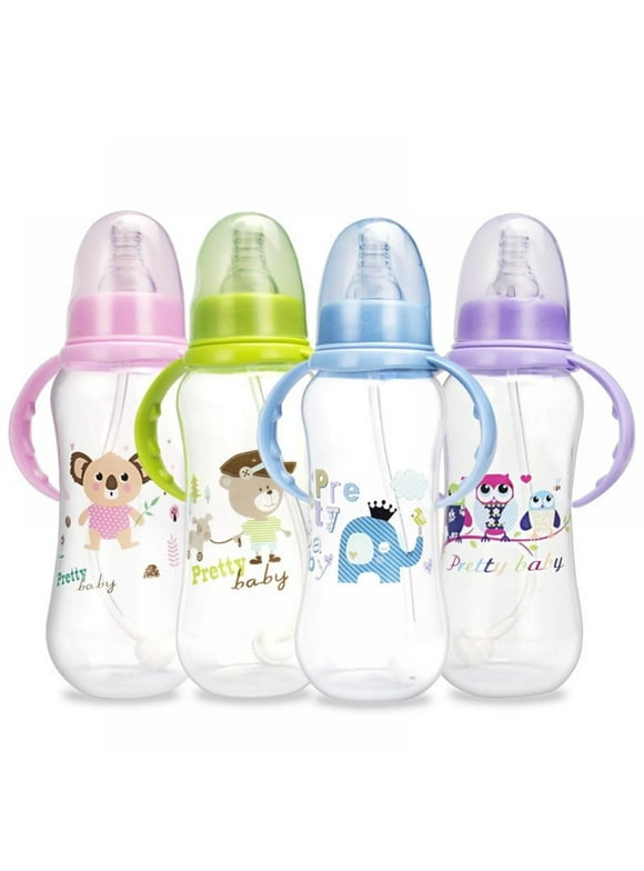 Plastic Baby Bottles in Feeding