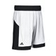 thumbnail image 1 of adidas Commander 15 - Pantalones cortos de entrenamiento atlético de baloncesto para mujer, color blanco, grande Adidas  Ejercicio, 1 of 1