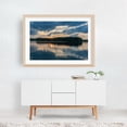 thumbnail image 5 of Stormy Sunset Over Lake Marburg - Hanover Pennsylvania Photography Sunset Lake Nature Landscape Scenic Water Wildlife Oak Framed Wall Art Print 20 x 30 inches, 5 of 6