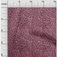 thumbnail image 2 of oneOone Viscose Chiffon Maroon Fabric Abstract Leaves Diy Clothing Quilting Fabric Print Fabric By Yard 42 Inch Wide, 2 of 4