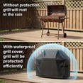 thumbnail image 3 of OHHANI Grill Covers, 58"W x 24"D x 46"H Outdoor, 210D Oxford with Adjustable Drawstring & Storage Bag, UV Protect, for BBQ, 3 of 7