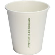 Genuine Joe, GJO10214, Eco-friendly Paper Cups, 50 / Pack, White, 10 fl oz