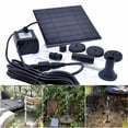 thumbnail image 1 of 180L/H Solar Water Pump for Garden Pool Pond Fountain Aquarium, 1 of 9