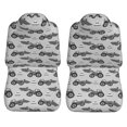 thumbnail image 4 of Haiem Gray Tractor Printed Car Seat Covers Set of 2, Universal Fit Car Seat Covers,Protective Seat Covers,Comfortable Car Seat Covers, Easy Installation Seat Covers, 4 of 9