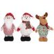 thumbnail image 1 of Juguete de peluche que brilla intensamente de pie de Navidad Decoración colgante de árbol de Navidad lindo y suave (Anciano), 1 of 4