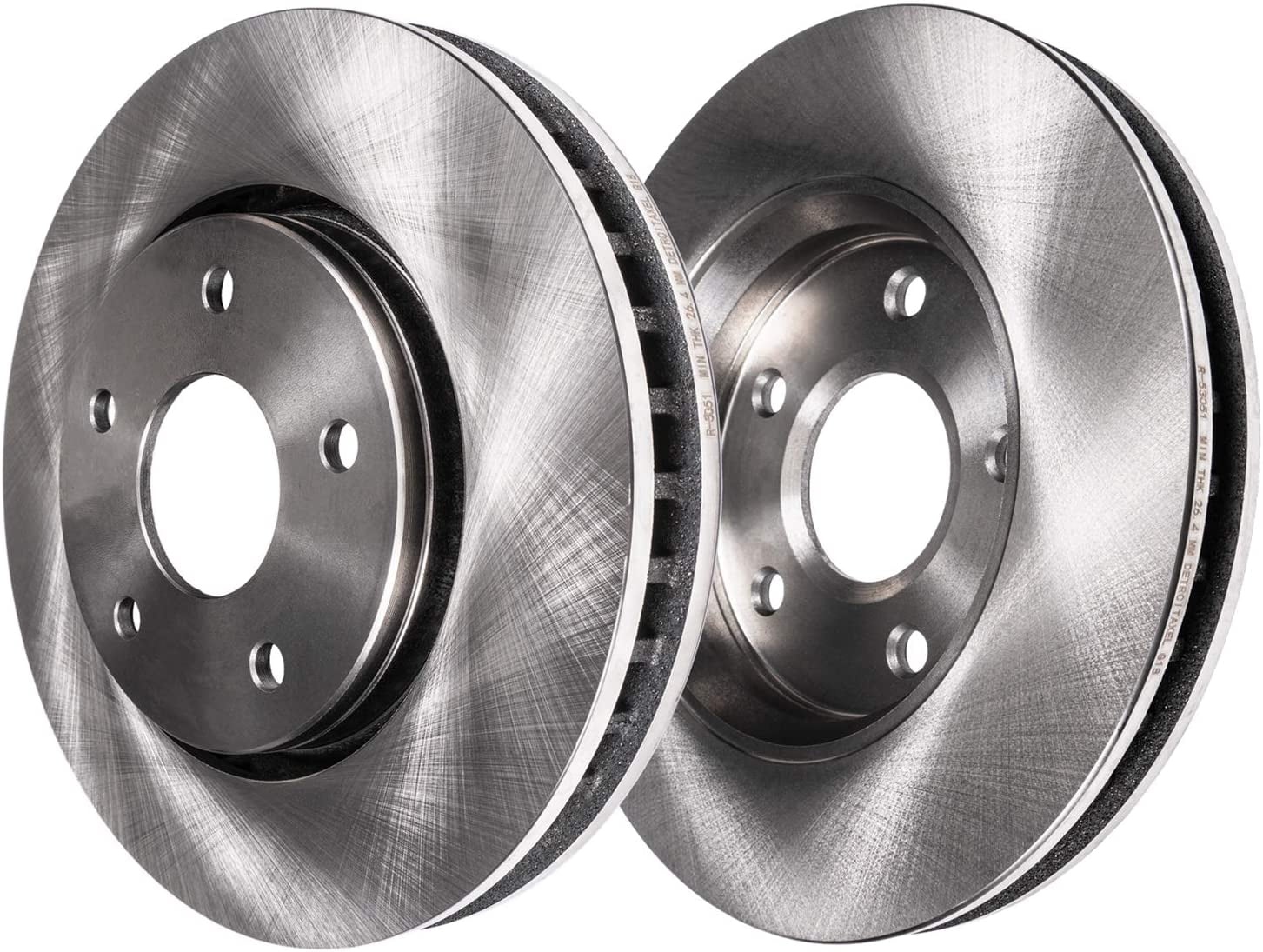 Detroit Axle - Front Disc Brake Rotors for 2006-2010 Ford Explorer Sport Trac Mercury Mountaineer 2007 2008 2009 Replacement
