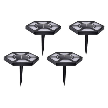 

4pcs Solar Ground Lights Outdoor With 12 Lamp Bead Source Automatic Solar Panel Lights Smart Light Switches That Work with Rice Lights with Timer Gardening Lights Indoor Solar Panel Lights Indoor