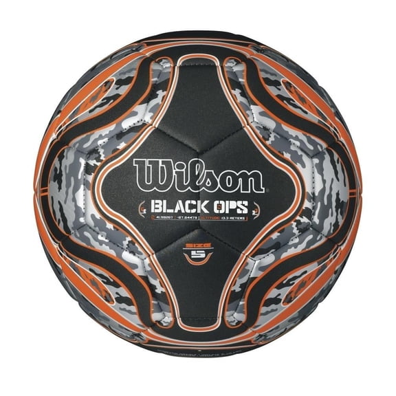 Balón de Futbol Soccer Wilson Blackops Scrball Número  5