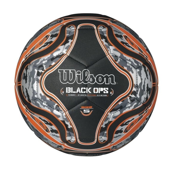 Balón de Futbol Soccer Wilson Blackops Scrball Número  5