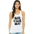 thumbnail image 3 of Blue Collar Brat Tank Top– Funny Blue Collar Wife Tank , Sassy Working Class Babe Top, Cute Country Girl Graphic Top, 3 of 6