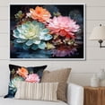 thumbnail image 1 of Designart Multi-Color Traditional White Framed Wall Art, Succulent framed wall Art, Reflecting on Succulent Beauty , Succulent framed wall art decor, 40x30 inches White Color Frame, 1 of 5