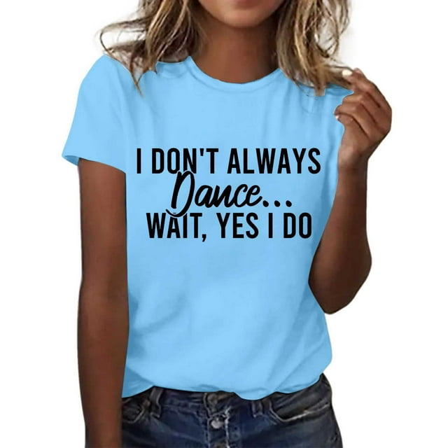 T-Shirt à Manches Courtes Imprimé Décontracté pour Femmes - Blouse Ample à Col Rond - Haut Graphique de Sensibilisation au Cancer du Sein - Tee-Shirt d'Été en Polyester Doux
