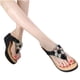 thumbnail image 4 of Sandalias de verano para mujer, sandalias con cuña, zapatos romanos de cristal, sandalias informales con punta abierta Wmkox8yii  ytu9439, 4 of 5