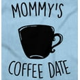 thumbnail image 2 of Mommy's Coffee Date Mothers Day Romper Boys or Girls Infant Baby Brisco Brands 12M, 2 of 6