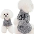 thumbnail image 3 of Ropa con estampado de hueso de pescado para mascotas, Sudadera con capucha de algodón para perros pequeños y gatos, abrigo para cachorros, Yorkies, Chihuahua, ropa para mascotas, 3 of 3