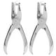 thumbnail image 2 of 2Pcs Single Hole Punch 45 Steel Handheld Clothing Ticket Paper Puncher Pliers 6mm Diameter, 2 of 5