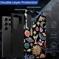 thumbnail image 2 of Case for Samsung Galaxy S24 Plus, Fits Glossy Case Design for Girl Women, Sun Moon Star Collage, 2 of 7