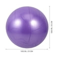 thumbnail image 2 of Raindrops 4Pcs Purple PVC Training Ball for Pitching Training Baseball Equipment, 2 of 6