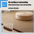 thumbnail image 3 of Japanese Style Rattan Floor Mat, Summer Cooling Mattress for Bedroom Living Room, Tatami Mat, All Season Sleeping Pad, Kids Crawling Mat, 3 of 6