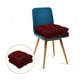 thumbnail image 4 of Cojín de asiento, comedor, cocina, jardín, silla, cojines de asiento, parte Vino rojo Zulema cojines de asiento con mechones, 4 of 7