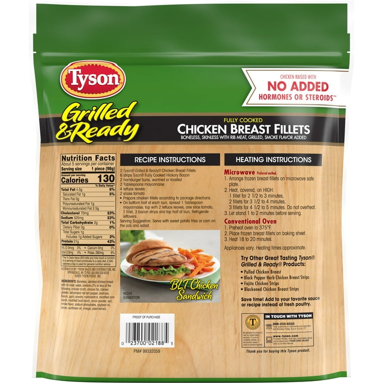 Tyson grilled and ready diced chicken recipes top