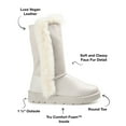 thumbnail image 2 of Journee Collection Womens Cleeo Round Toe Pull On Winter Boots, 2 of 6
