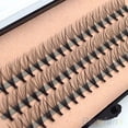 thumbnail image 1 of Professional 60 Clusters Eye Lashes Grafting Fake False Eyelashes Natural Makeup, 1 of 8