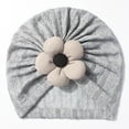 thumbnail image 4 of Baby Girls Turban Hats With Bow Caps Bonnets Headwraps For Toddlers Children Waterproof Quick-Drying UPF 50+ Sun Hat,Toddler Boys Girls Summer Beach Hats, 4 of 4