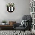 thumbnail image 4 of Outfmvch White Board Home Decor Funny Welcome Sign Front Door Rustic Round Wreath Farmhouse Porch Decoration Sign Housewarming Gift Neon Sign C, 4 of 6