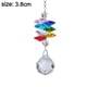 thumbnail image 2 of Atrapasueños de cristal, fabricante de arcoíris colgante con cuentas de estrella de chakra, decoración del hogar de ventana, 2 of 5