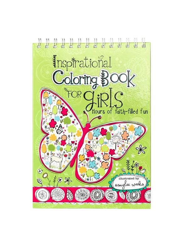 Inspirational Coloring Book for Girls: Hours of Faith-Filled Fun (Hardcover)
