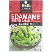 S&B Edamame Wasabi Garlic 0.84oz (Pack of 10)
