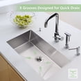 thumbnail image 5 of Kojooin Stainless Steel 304 Undermount Kitchen Sink for Contemporary Kitchens, 5 of 5