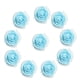 thumbnail image 5 of 100 rosas artificiales de espuma para bodas, fiestas y eventos en casa. Azul claro, 5 of 5