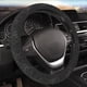 thumbnail image 5 of Balery Black And White Dotted Fundas elásticas antideslizantes para volante, funda protectora universal para hombre y mujer, 15 pulgadas, accesorios para coche., 5 of 6