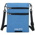 thumbnail image 4 of JUNLETU Travel Neck Pouch Neck Wallet Stash Passport Holder for Men and Women, 4 of 7