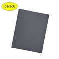 thumbnail image 1 of Uxcell 800 Grits Waterproof Sandpaper Wet Dry Sand Paper Wood Furniture Finishing Silicone Grey 5pcs, 1 of 5