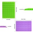 thumbnail image 3 of Moldes de silicona Yashi 2 unidades 50 cavidades para gomitas y donas, 3 of 5