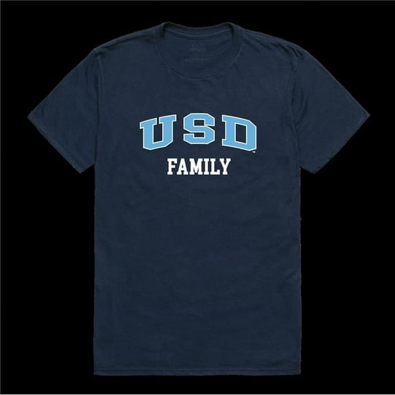 W Republic 571-197-NVY-03 University of San Diego Toreros Family T-Shirt, Navy - Large
