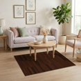 thumbnail image 3 of ODIKA 4'x6' Brown Geometric Striped Modern Washable Area Rug Contemporary Block Pattern with Horizontal for Bedroom, Reading Nook, Pet Friendly & Non-Shedding, 3 of 7